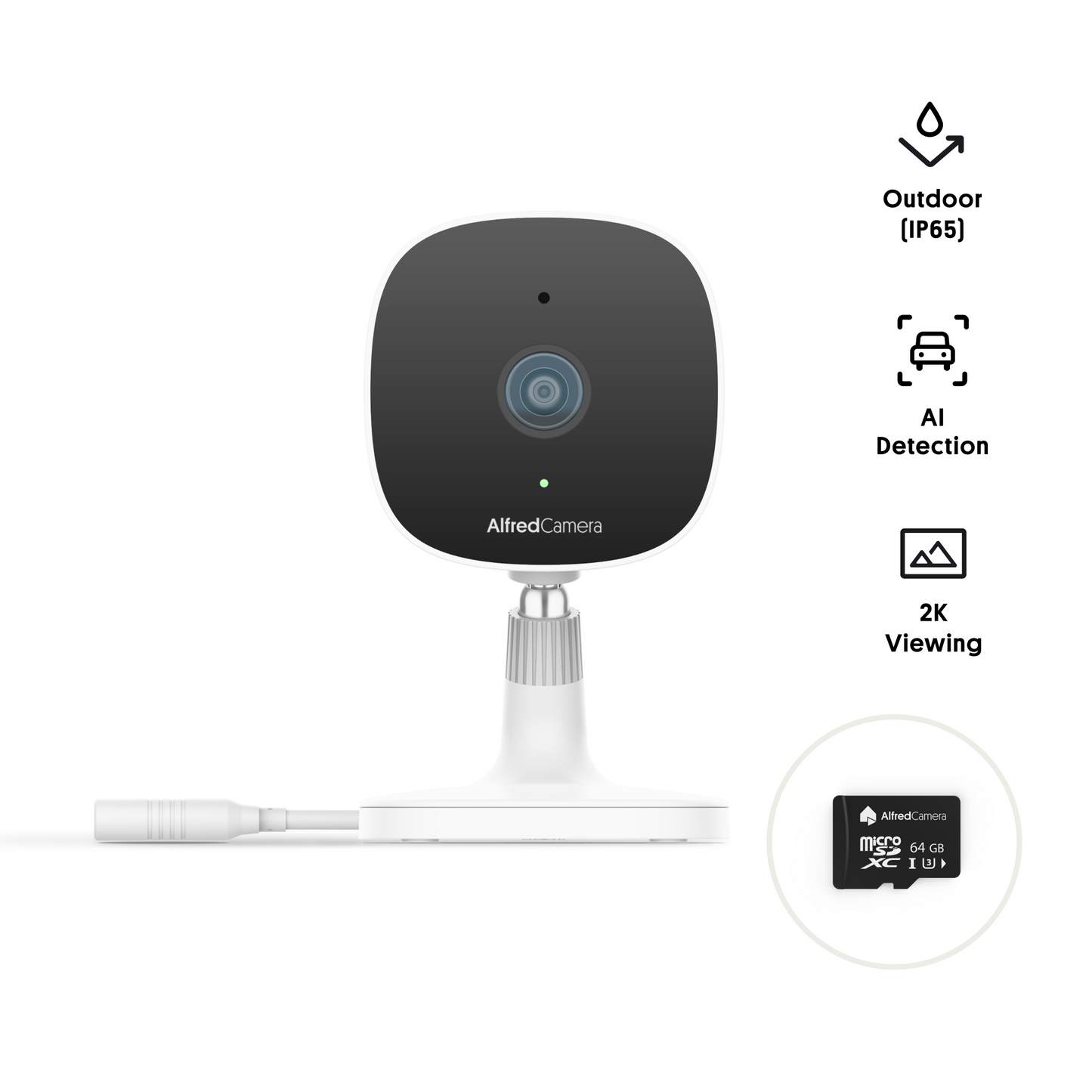 AlfredCam Plus - Indoor & Outdoor Security Camera