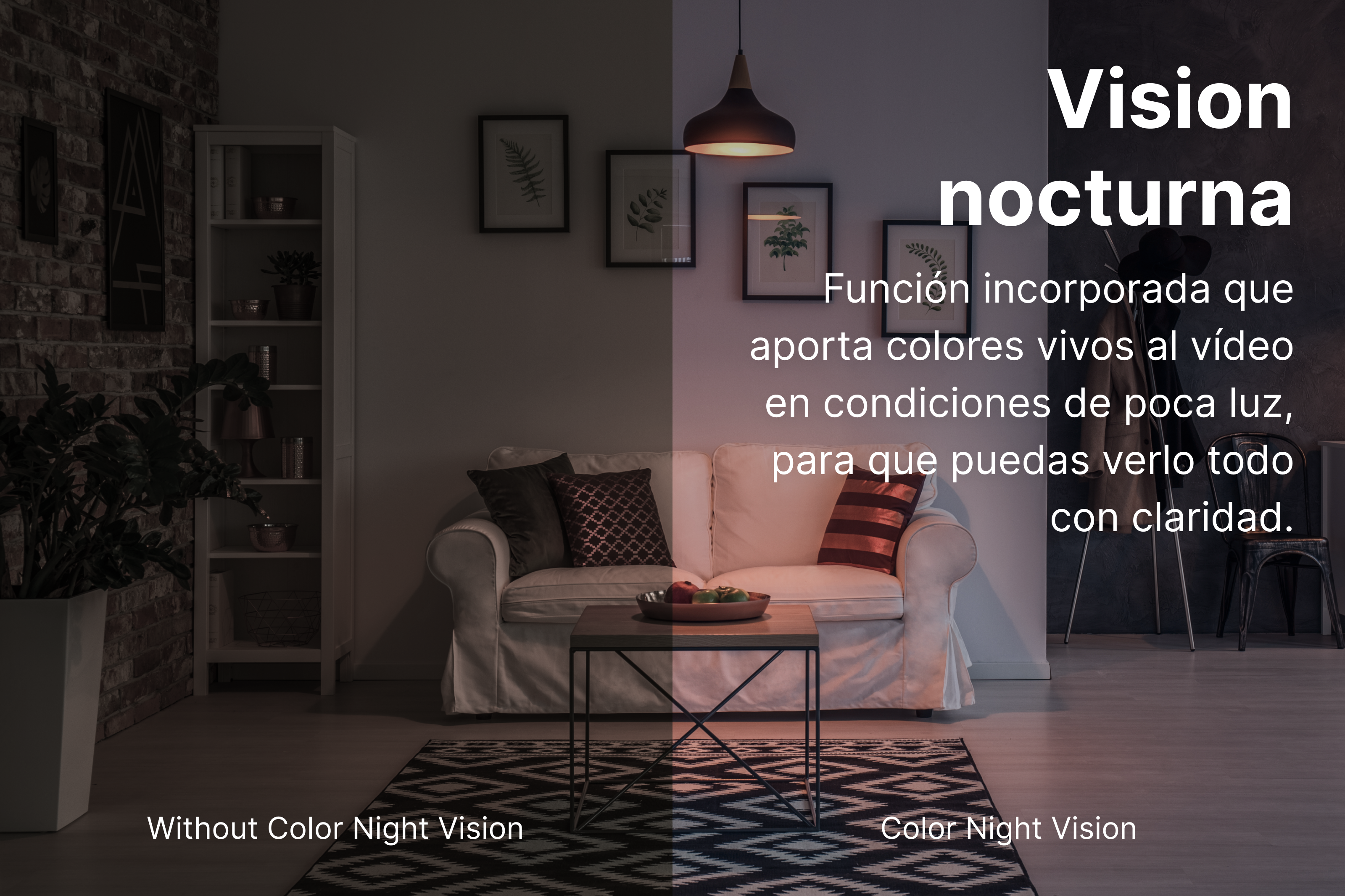 Visualización nocturna en color