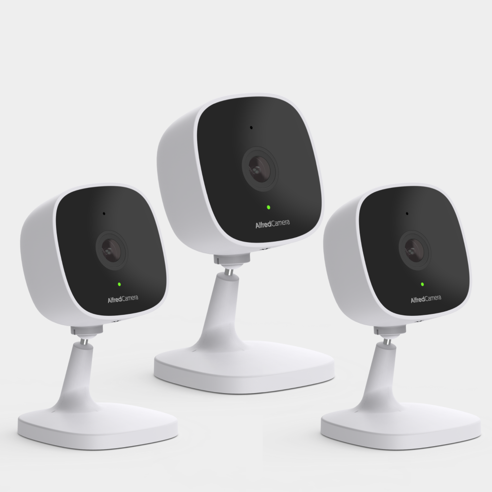 [3-Pack] AlfredCam - Home Security Camera