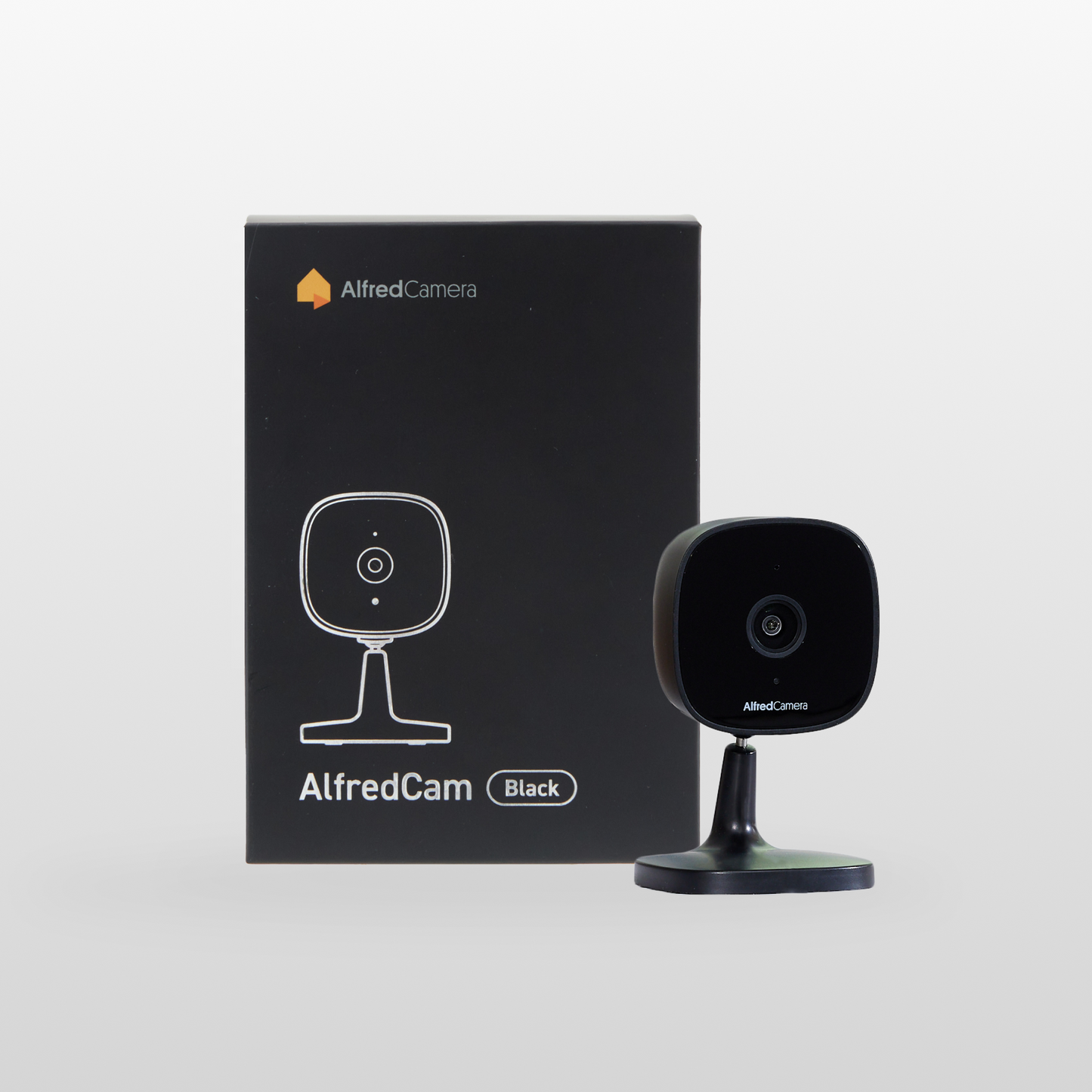 [2-Pack] AlfredCam Black - Indoor Security Camera